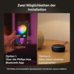 Philips Hue Infuse Deckenleuchte M – Smart Home Beleuchtung mit 16 Mio. Farben – Bild 9