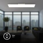 BRILONER LED Deckenleuchte 100 cm – Neutralweiss Panel mit IP44 Spritzschutz – Bild 7