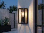 Trio Leuchten Garonne Außen Wandleuchte Anthrazit – IP44 Fassadenleuchte mit E27 – Bild 7