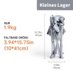 M-CASTLE Tragbarer Babystuhl mit Tablett – Klappbarer Reisesitz für 6 Monate bis 3 Jahre – Bild 6
