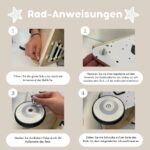 Haus Projekt Lauflernwagen Holz Waldthema – Activity Walker mit Spielzeug für Babys ab 1 Jahr – Bild 4