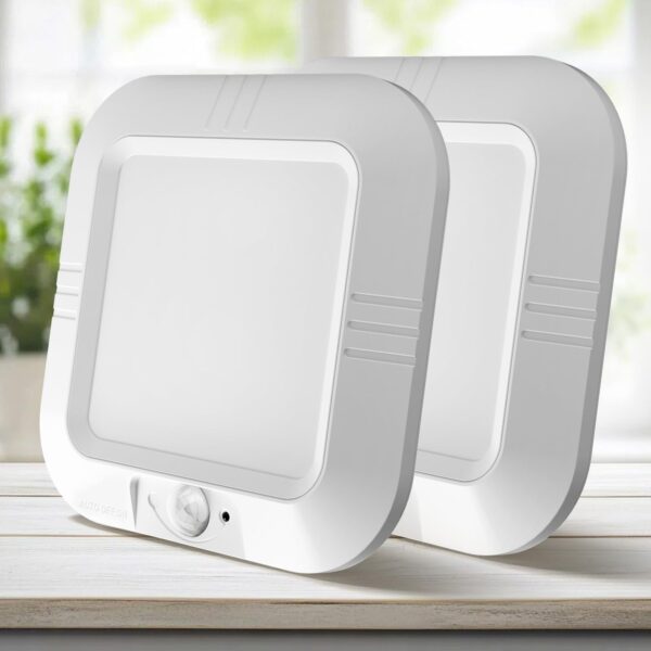 SNAKOO Batteriebetriebene Deckenleuchte mit Bewegungsmelder – LED Innenleuchte für Schrank & Flur