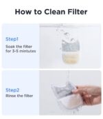FEELNEEDY Ersatzfilter-Set 10er Pack für YPD-C004 Katzenbrunnen – Reines Trinkwasser – Bild 5
