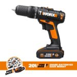 WORX WX371 Akku-Schlagbohrschrauber 18V – 2-Gang Bohrer mit PowerShare Akku & Koffer – Bild 7