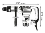 Bosch Professional GBH 5-40 D Bohrhammer SDS Max – Kompakt & Leistungsstark – Bild 3