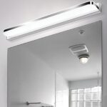 Talwei Spiegelleuchte 42cm 9W Naturweiß – LED Badlampe IP44 Wasserdicht Edelstahl