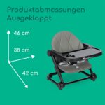 Bebeconfort Moly Sitzerhöhung – Tragbarer Kindersitz 6 Mon.–3 Jahre, 3 Höhen & Tablett – Bild 10