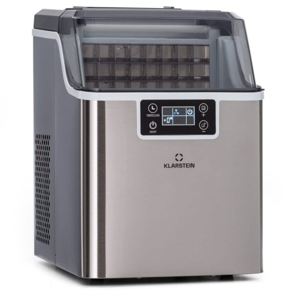 Klarstein Eiswürfelmaschine Chios – 20kg/24h Eiserstellung für Küche, Camping & Gastro