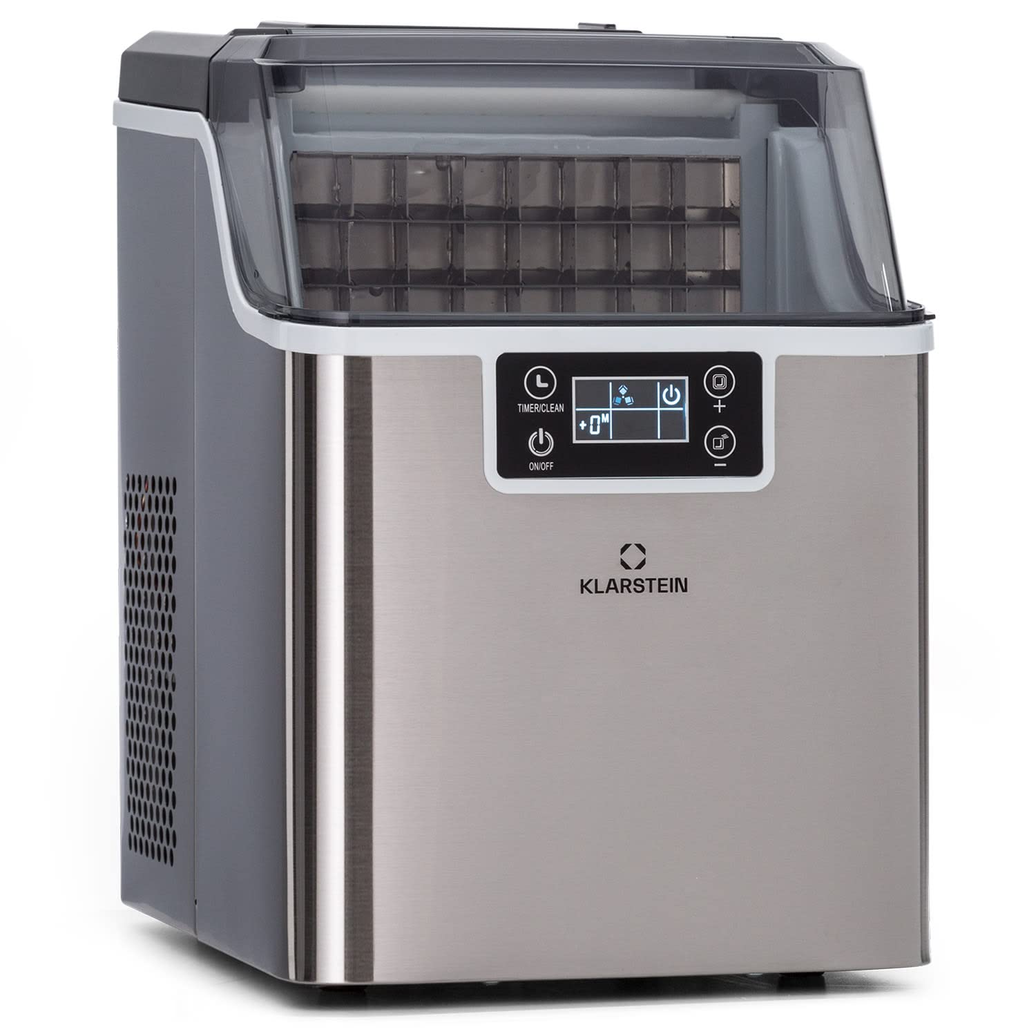 Klarstein Eiswürfelmaschine Chios – 20kg/24h Eiserstellung für Küche, Camping & Gastro