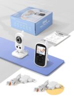 GHB Baby Monitor 2,4 Zoll mit Kamera & Nachtsicht – Videoüberwachung mit Temperatursensor – Bild 9