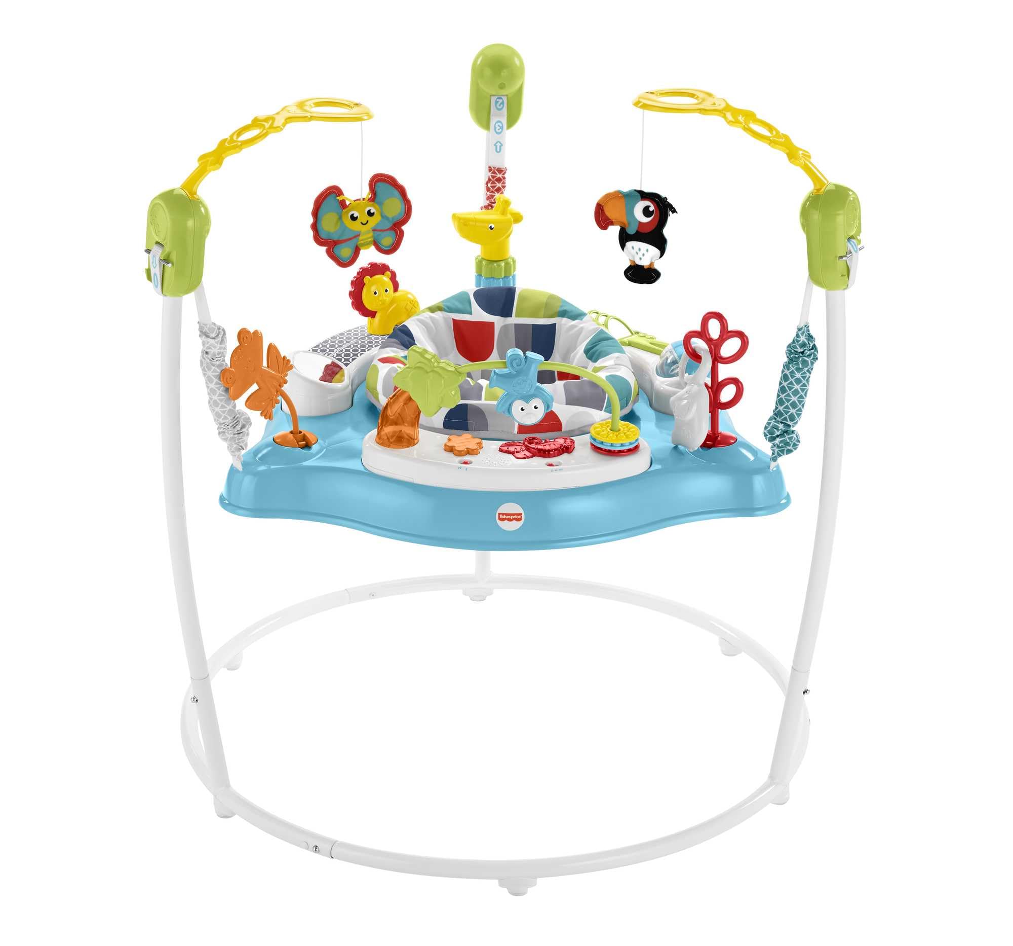 Fisher-Price Jumperedoo GWD42 – 360-Grad-Babyspringspass mit Musik & Lichtern
