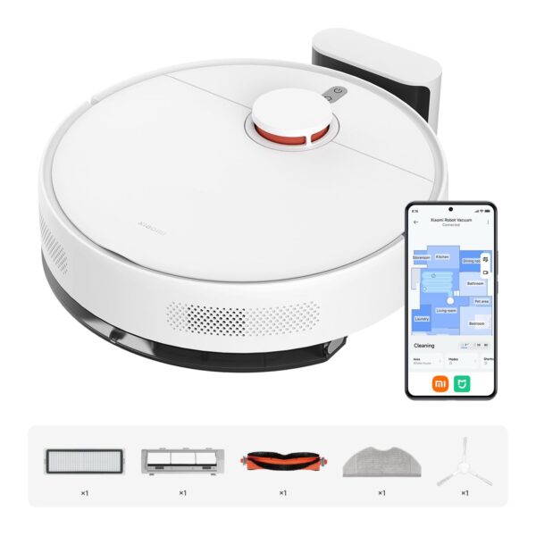 XIAOMI S40C Saugroboter mit Wischfunktion – 5000Pa Saugkraft & LDS-Navigation