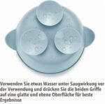 PandaEar 3er Edelstahl Baby Schüsseln mit Saugnapf & Deckel – Bruchsichere Breischale ab 6 Monaten – Bild 9