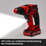 Einhell Akku-Bohrhammer TE-HD 18/12 Li-Solo – 18 V Schlagbohrer mit SDS-plus – Bild 8
