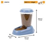 Ferplast Zenith 3L Automatischer Futterspender – Trockenfutter Dispenser für Hunde & Katzen – Bild 3