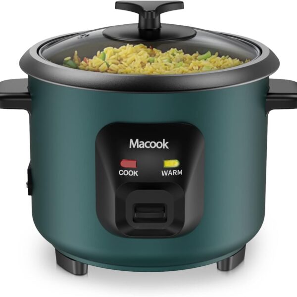 Macook Mini Reiskocher 0,6 L – 1-Tasten-Automatik für 1–3 Personen