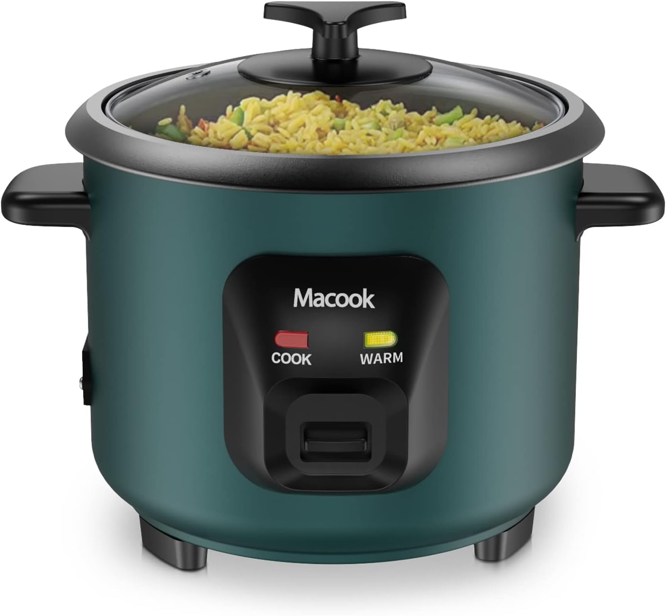 Macook Mini Reiskocher 0,6 L – 1-Tasten-Automatik für 1–3 Personen
