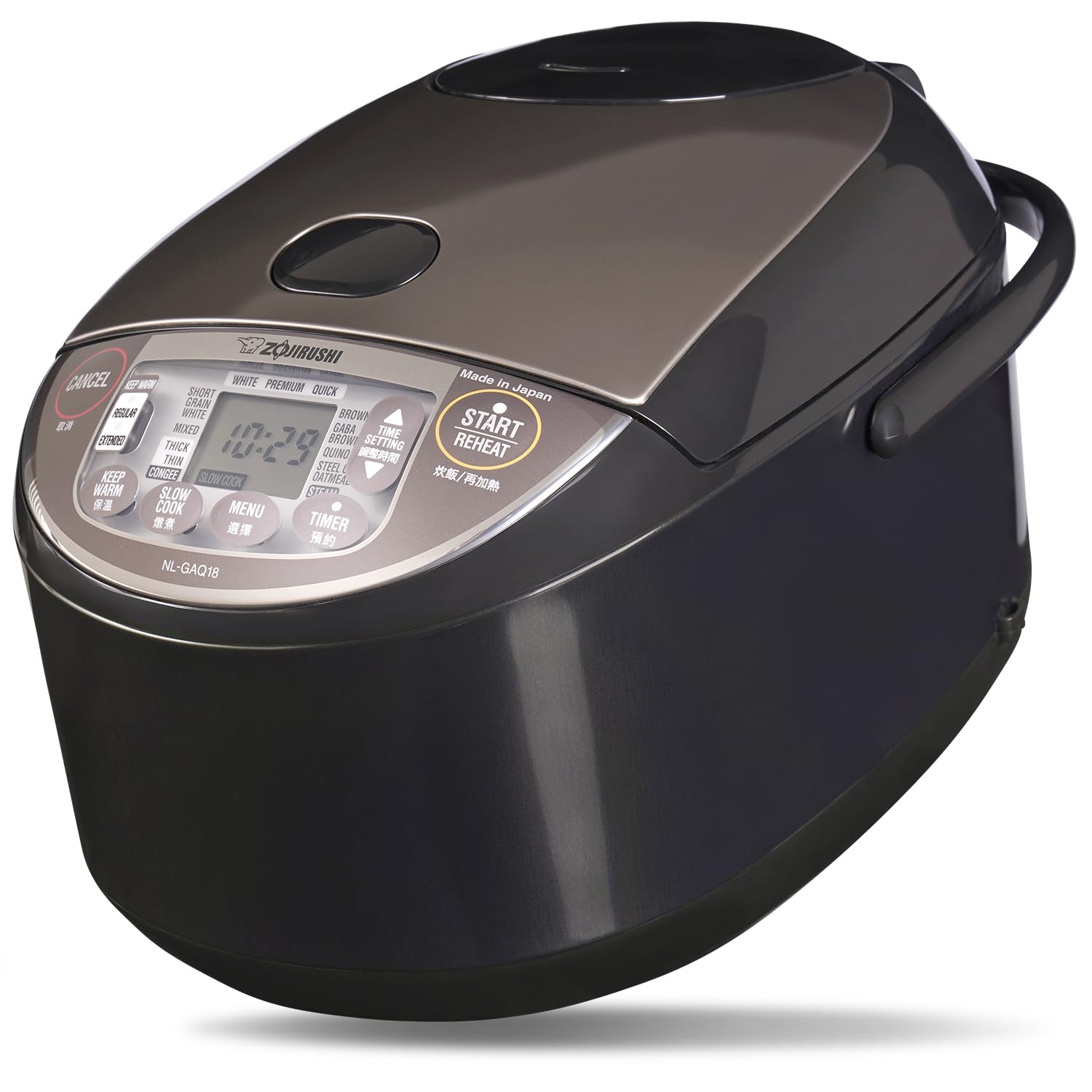 ZOJIRUSHI NL-GAQ18 Premium Reiskocher 1,8 L – Intelligente Fuzzy-Logic für perfekten Reis
