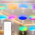 Yeelight Smart Deckenlampe 50cm – 4500 lm LED mit RGB-Backlight, Sprachsteuerung & App – Bild 7