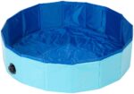 Sweetypet Hundepool 80 x 20 cm – Faltbarer Planschpool mit rutschfestem Boden – Bild 3