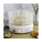 Livoo 245W Dörrgerät 5-Tabletts – Obst, Gemüse & Fleisch schonend trocknen – Bild 2