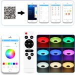 TODEHI 36W RGB LED Deckenleuchte mit Bluetooth Lautsprecher – Dimmbar & APP-steuerbar – Bild 6