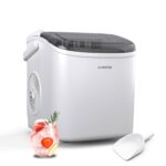 Klarstein Eiswürfelmaschine 12kg/24h – Tragbarer Eisbereiter mit 2 Grössen für Partys