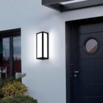 EBION Aussenleuchte Wand Anthrazit mit E27 – IP65 Wandlampe Aluminium für Garten & Eingang – Bild 6