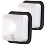 PEARL 2er-Set LED-Wandleuchten mit Bewegungsmelder – 110 lm Batteriebetrieb – Bild 2