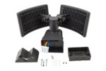HUBER LED Strahler 2x20W 4400lm – IP65 Aussenstrahler für Wand & Eckmontage – Bild 5