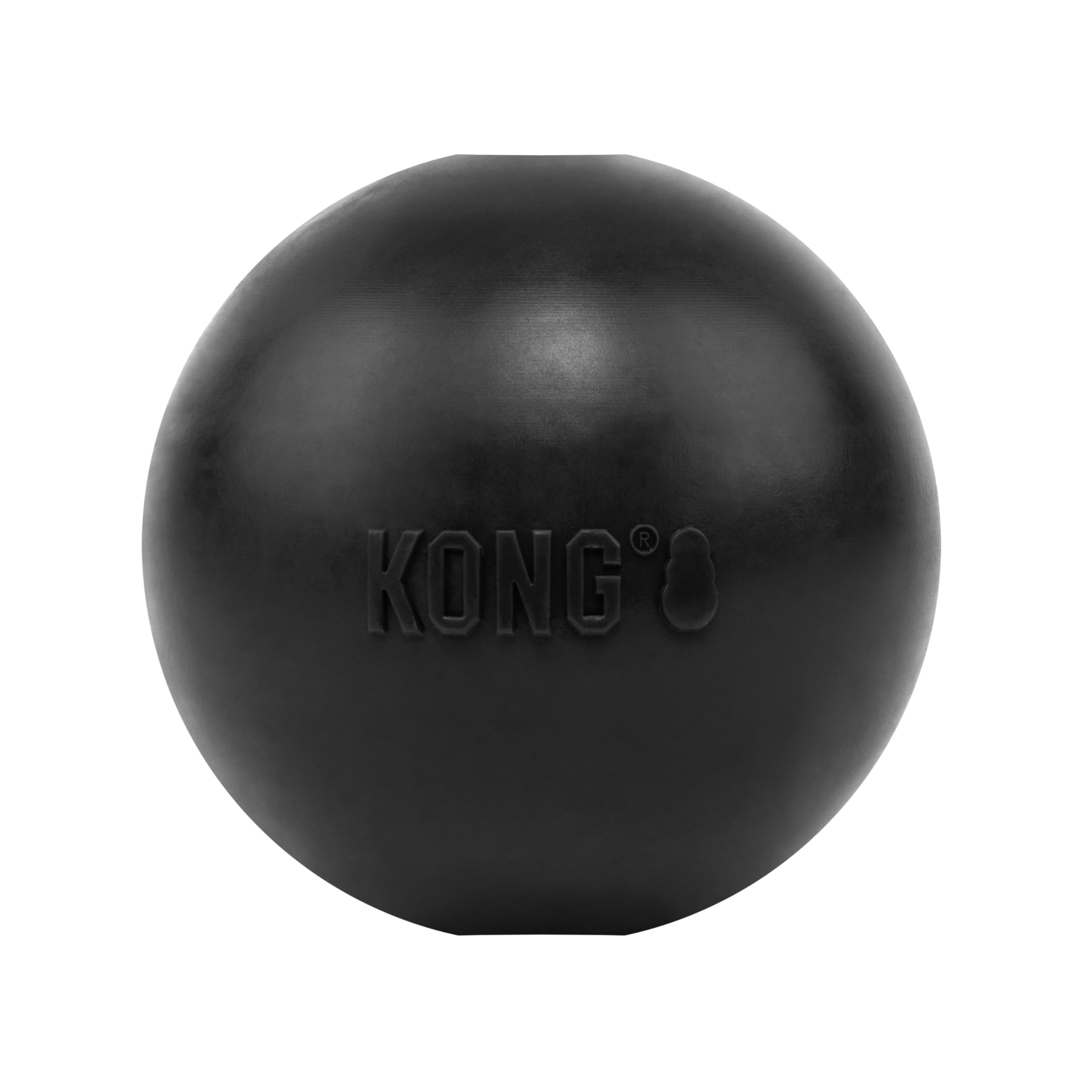 KONG Extreme Ball mit Loch – Beisssfester Spielball für grosse & mittlere Hunde
