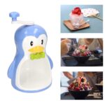 WPKD BLUEIY Pinguin-Eismaschine – Manuelle Schneekegelmaschine mit Auffangbehälter – Bild 4