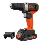 BLACK+DECKER 18V Akku-Bohrschrauber BCD001C1-QW – 37 Nm für Heimwerker