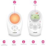 VTech BM1211 Babyphone mit Zweiwegsprech- & Nachtlicht – Reichweite bis 450m – Bild 3