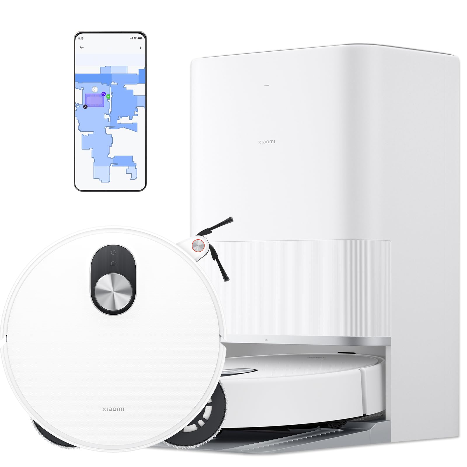 XIAOMI Robot Vacuum 5 Pro – Saugroboter mit Wischfunktion und 20000Pa Saugkraft