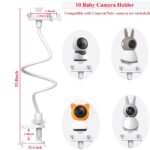 EYSAFT Babyphone Halterung 85 cm – Flexible Kamerahalterung für alle gängigen Modelle – Bild 3