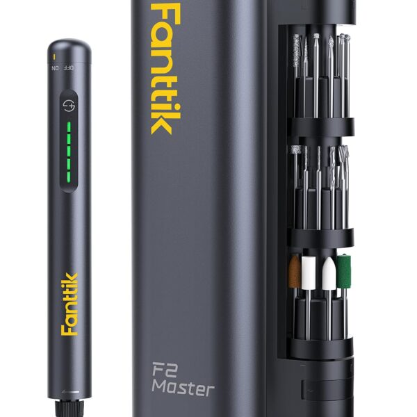 Fanttik F2 Master Mini Akku-Rotationswerkzeug – NeoPulse Motor mit 35 Zubehörteilen