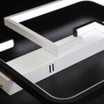 CBJKTX LED-Deckenleuchte 35W dimmbar mit Fernbedienung – Moderne Deckenlampe für jeden Raum – Bild 6