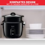 Tefal New Classic Reiskocher RK1038 – 5L Automatik mit Dampfgar-Funktion & Warmhalte – Bild 4