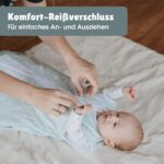 emma & noah Baby Schlafsack 2.5 TOG – Bio-Baumwolle, OEKO-TEX zertifiziert, 70 cm – Bild 4