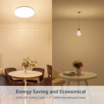 Lepro LED Deckenlampe 15W – 1500lm Warmweiss IP54 für Badezimmer & Feuchträume – Bild 10