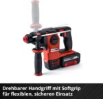 Einhell HEROCCO Akku-Bohrhammer 18 V – 4in1 Kit mit SDS-Plus & 3,0 Ah Akku – Bild 10