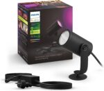 Philips Hue Lily Gartenstrahler Standard Set – 16 Mio. Farben Smart Home Aussenleuchte IP65