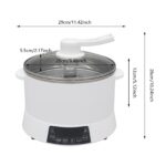 PromiseFly 4L Zuckerarmer Reiskocher 1500W – Multikocher mit Reservierungsfunktion – Bild 3