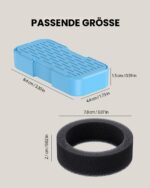 GOOSTOO Katzenbrunnen Filter Set – 6 Kohle- & 6 Schwammfilter für sauberes Trinkwasser – Bild 5
