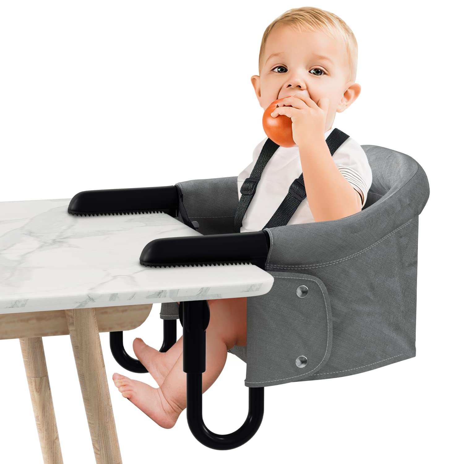 Herrselsam Faltbarer Tischsitz für Babys – Portable Sitzerhöhung für Tische 2-8.5cm