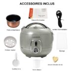 LIANGMEIXIN Reiskocher 0,8 l – Automatisch mit Warmhalte für 1–3 Personen – Bild 7