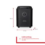 Solis Ice Cube Express Eiswürfelmaschine – 8 Eiswürfel in 8 Minuten, Schwarz – Bild 6