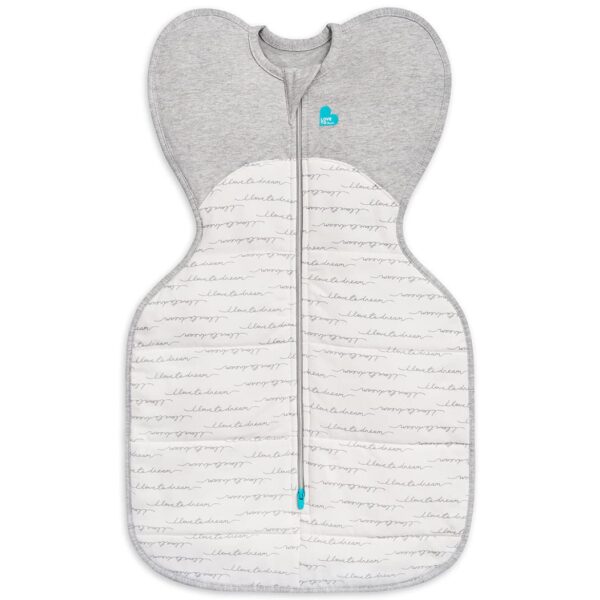 Love To Dream Swaddle UP Grösse S (3,5–6 kg) – Winterschlafsack mit Doppelreissverschluss