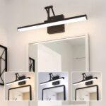 Sytmhoe 3CCT Spiegelleuchte 48,5 cm – 12W LED Badezimmerlampe mit Teleskoparm & 3 Farbtemperaturen